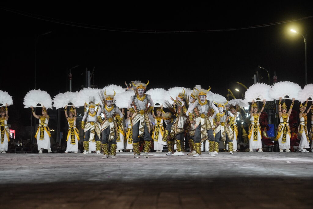 Gelaran Wayang Jogja Night Carnival (WJNC) dalam perayaan HUT Kota Jogja. MOJOK.CO