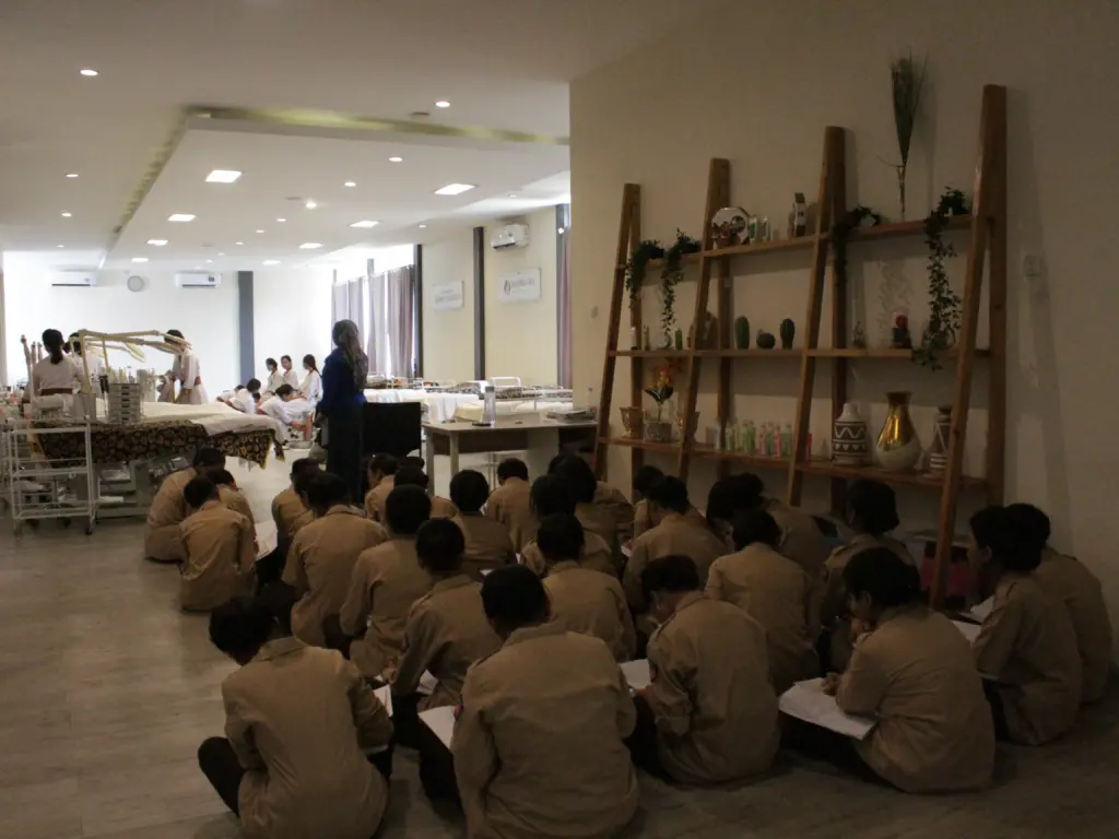 Suasana belajar mengajar di SMK PGRI 1 Kudus MOJOK.CO