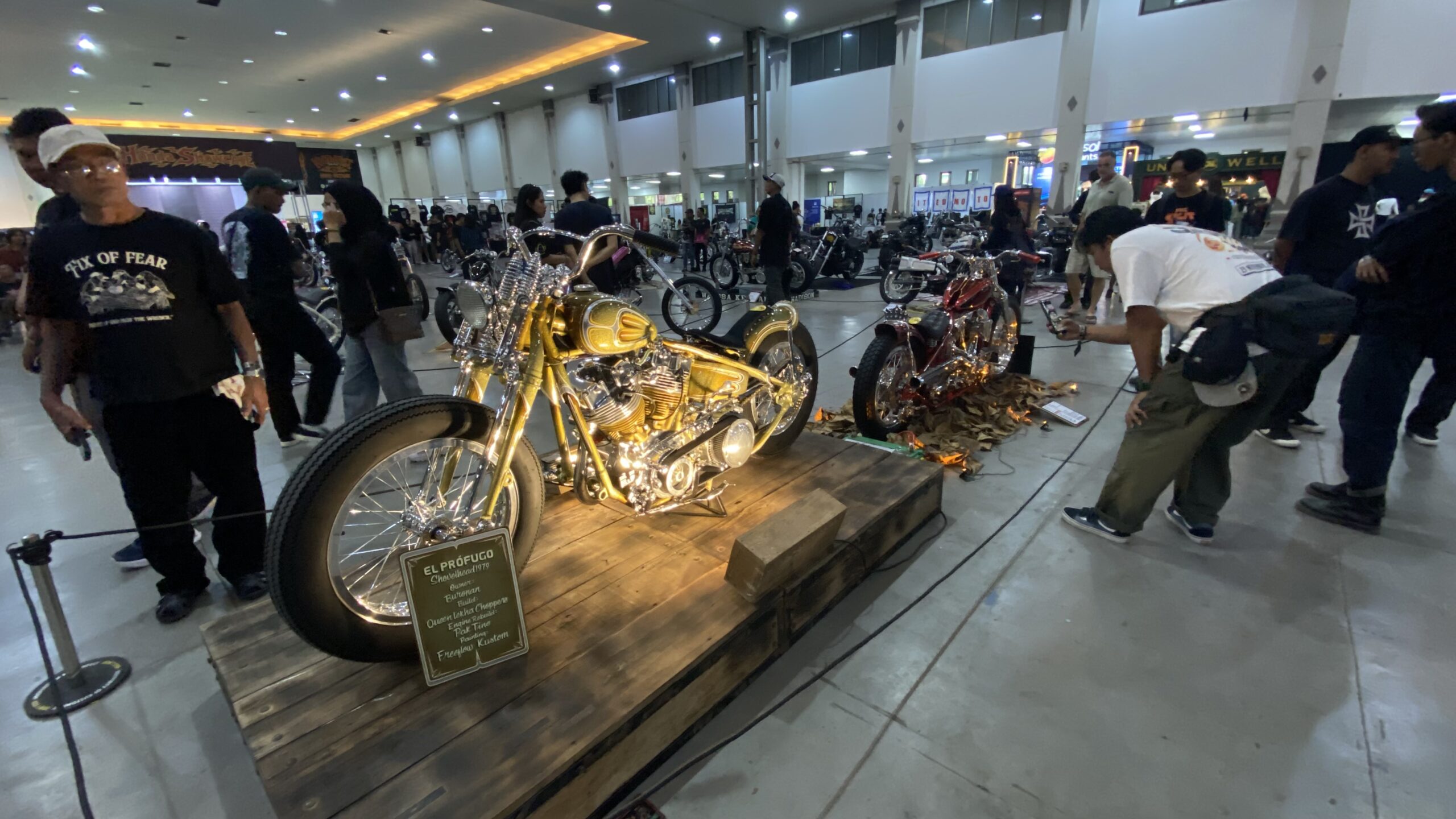 Motor kustom di Kustomfest 2026. MOJOK.CO