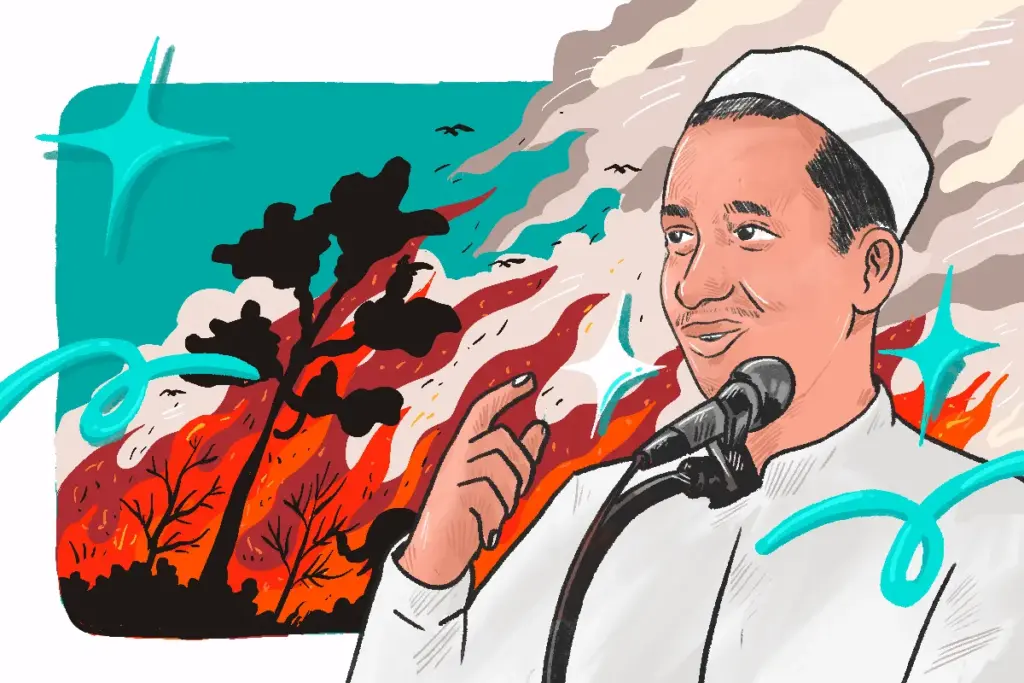 Bisa Lho Menjerat Penyebab Kebakaran Hutan dengan Pasal Penistaan Agama MOJOK.CO
