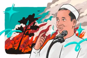Bisa Lho Menjerat Penyebab Kebakaran Hutan dengan Pasal Penistaan Agama MOJOK.CO