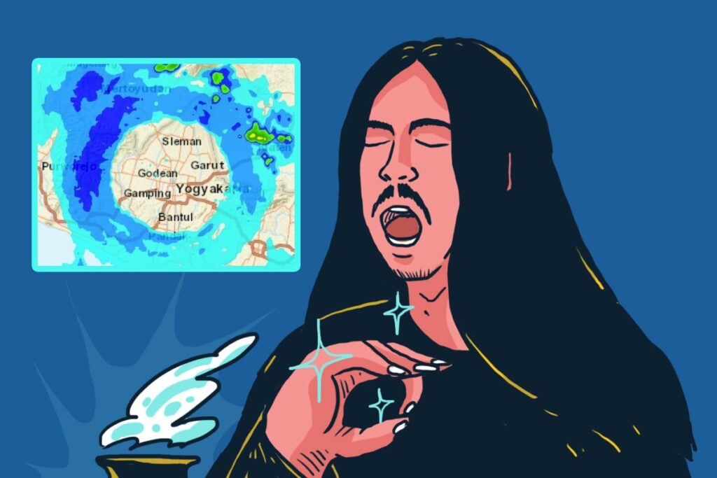 Prediksi hujan di DIY usai kemarau Jogja tahun 2026. MOJOK.CO