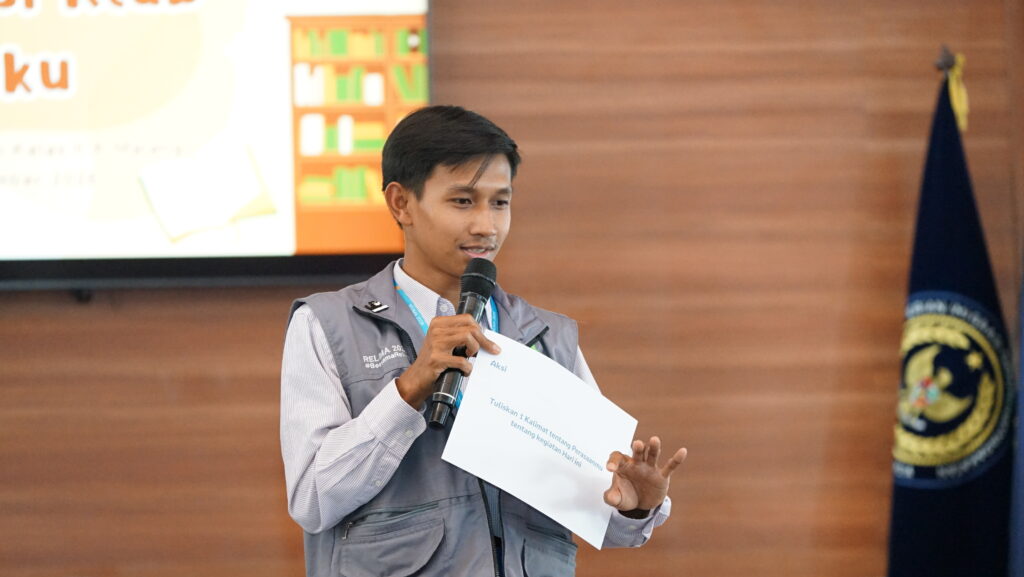 Ari Setiawan (30), selaku relawan literasi yang membuat klub baca di lapas. MOJOK.CO