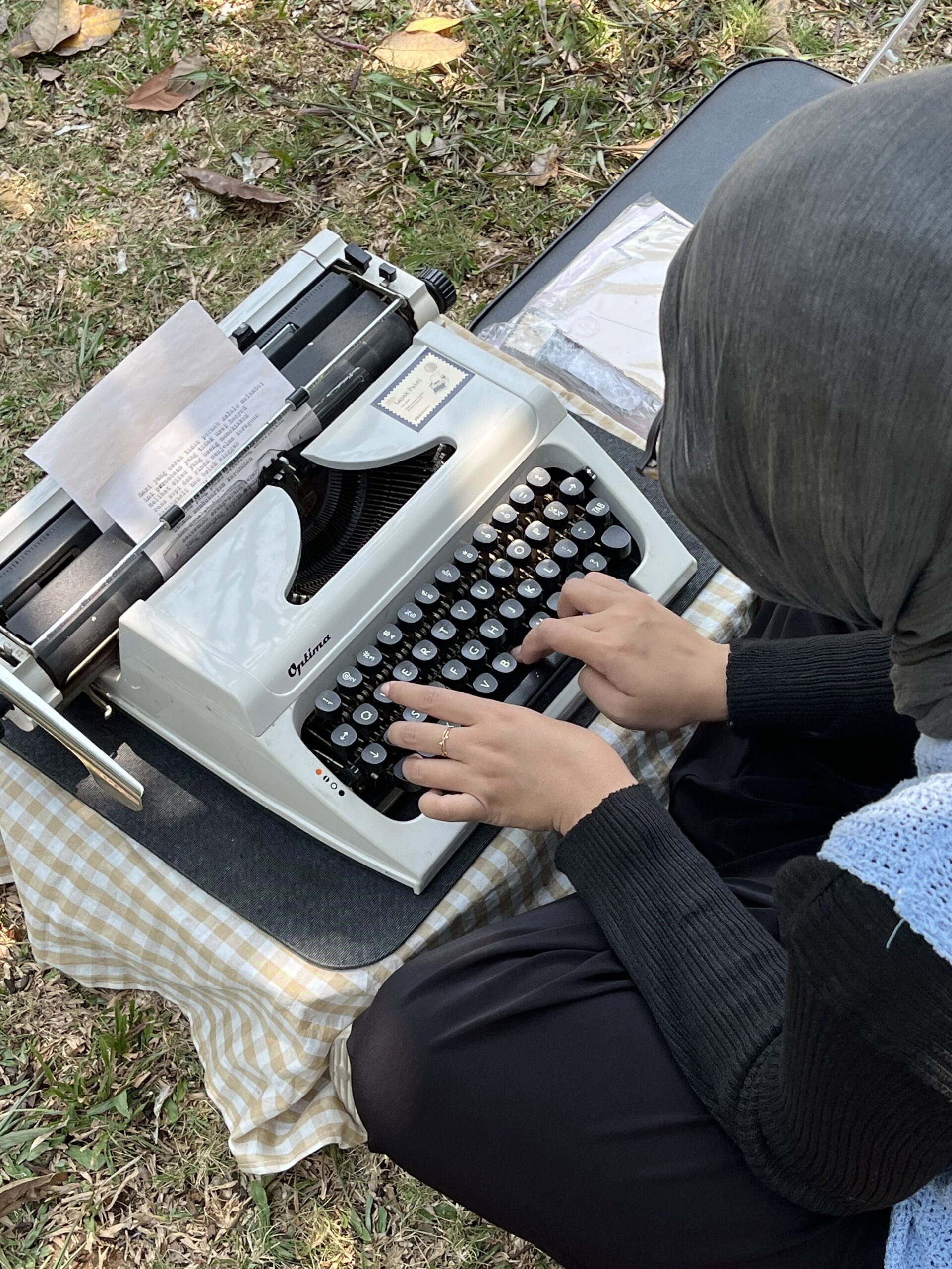 Lapak Puisi Jihan (doc. Jihan dari Threads)