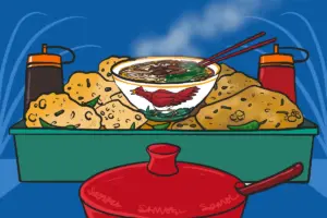 Mie ayam laris, tapi penitip gorengan malah nangis MOJOK.CO