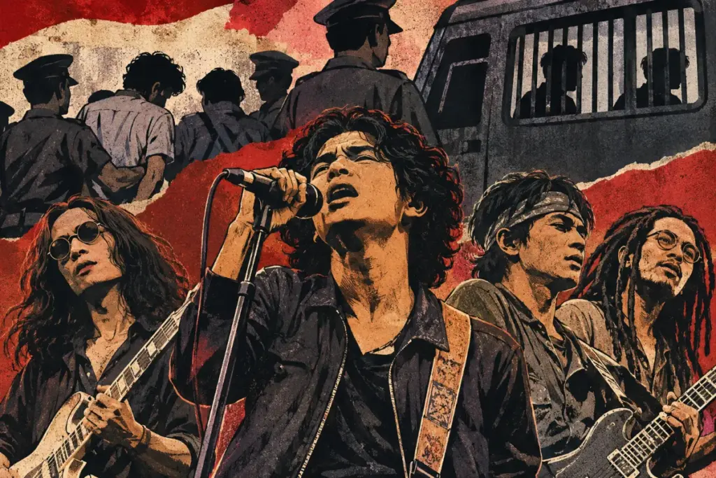 7 Musisi dan Band Indonesia yang Pernah Dicekal Bahkan Sampai Ditahan