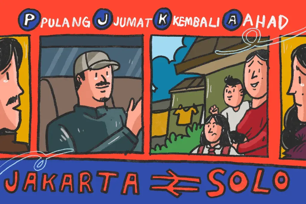 Rindu Keluarga Membuat Saya Pulang Tiap Minggu, Meski Waktu Bersama Cuma Seperempat Tahun MOJOK.CO