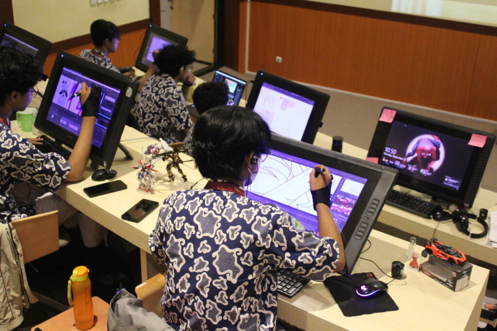 Teaching Factory Jurusan Animasi di SMK RUS Kudus MOJOK.CO