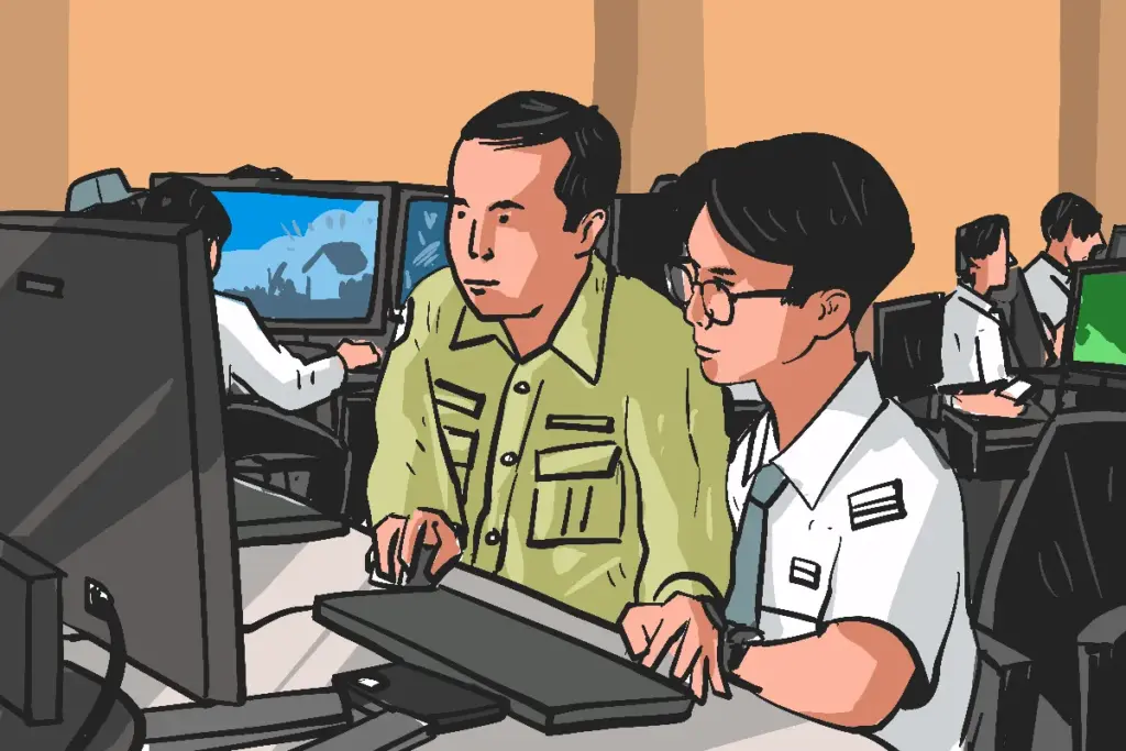 Teaching Factory (Tefa) SMK di Kudus meningkatkan kompetensi guru dan siswa untuk merespons perkembangan dunia kerja saingi sarjana MOJOK.CO