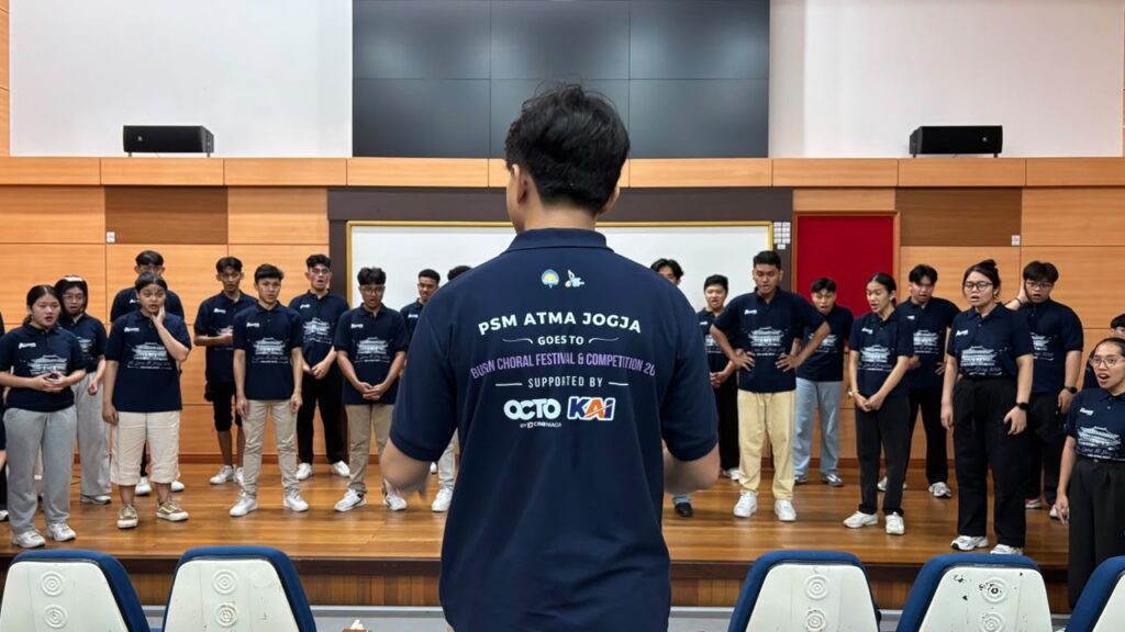 PSM UAJY saat sesi latihan. MOJOK.CO