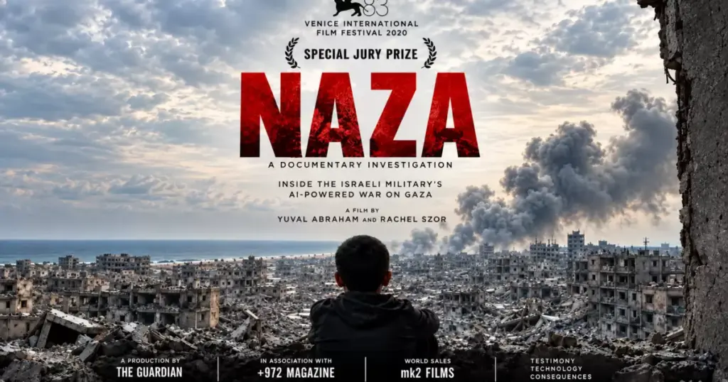 Poster film dokumenter NAZA. MOJOK.CO