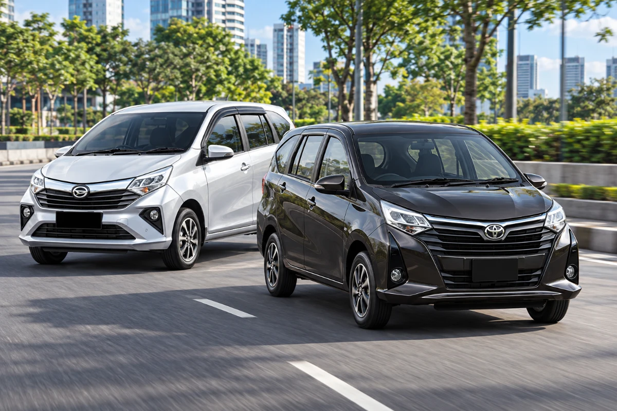 Daihatsu Sigra dan Toyota Calya