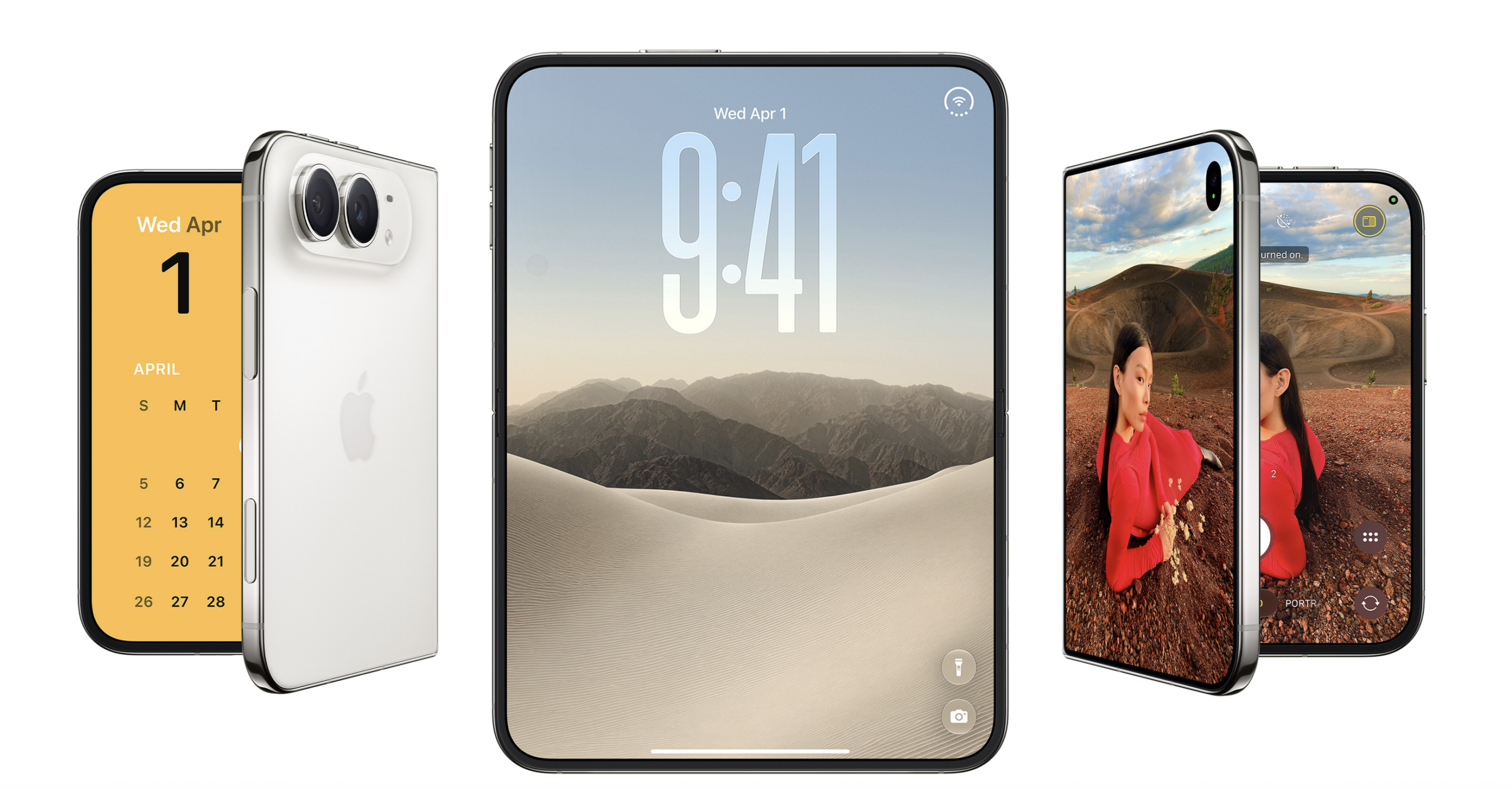 Bentuk iPhone Duo warnna Starry Light