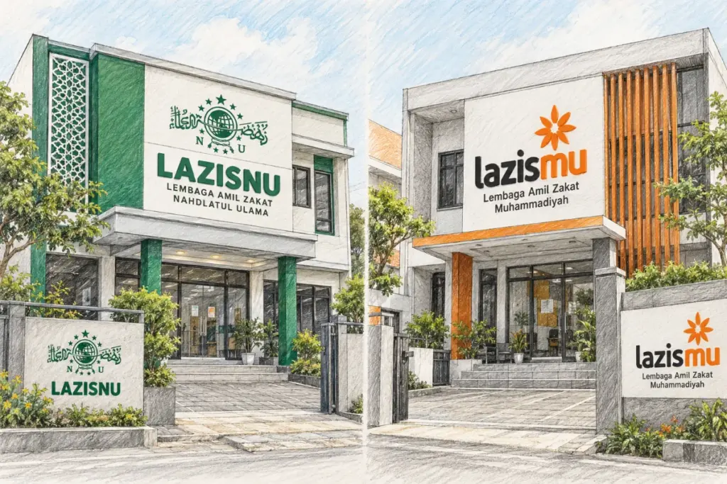 Perbedaan LAZISMU dan LAZISNU, Sama Fungsi Beda Lembaga
